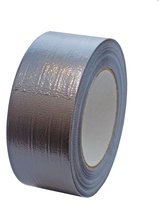 Ducttape - Plakband - Reparatietape - Steentape - Textieltape - Grijs - 50 mm x 50 m