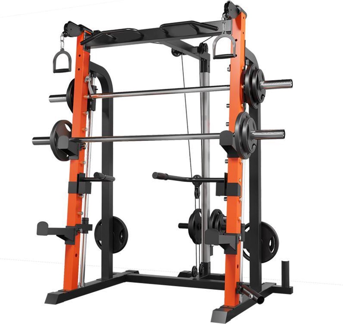 Verantwoordelijk persoon omzeilen handig Multifunctional Power Rack - Guerrilla-fitness-squat rek- squat rack |  bol.com