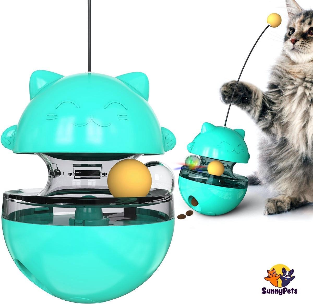 Petit circuit à balle Huisdieren Katten Speeltjes Interactieve speeltjes 