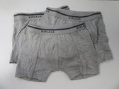 wiplala, 3 pack boxershort , jongen, grijst , 3/ 4jaar