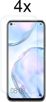 Huawei P40 Lite 5G screenprotector - Beschermglas Huawei P40 Lite 5G screen protector glas - 4 stuks