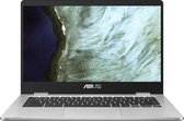ASUS Chromebook C423NA-BV0041 LPDDR4-SDRAM 35,6 cm (14") 1366 x 768 Pixels Intel® Celeron® N 4 GB 32 GB eMMC Wi-Fi 5 (802.11ac) Chrome OS Zilver