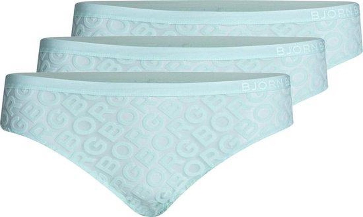 Björn Borg Dames slip Mint 3-pack maat 42
