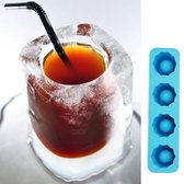 ✿Brenlux - Ijsblokmaker - ijsblokvorm - ijsbekers - ijsbeker voor drank - Bekertjes van ijs - Ijsblokjesvorm - Verbluffende ijsbekers - Feestbekers - Shotbekers in ijs