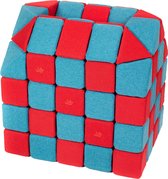 Magnetische blokken JollyHeap® - Magnetic blocks - blokken - educatief speelgoed - rood/blauw