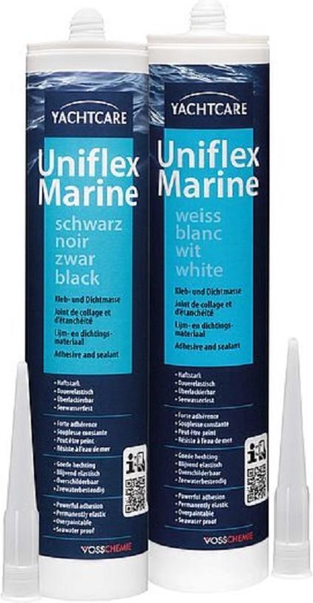 Yachtcare Uniflex Marine Kit - Constructielijm en Afdichtingsmiddel - Wit - 310ml