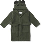 Badjas Lily Panda hunter green (1-2 jaar) | Liewood