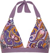 Cyell PRETTY PAISLEY Bikinitop Halter Voorgevormd Dames - Maat 36B