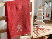 English Home - Winter Snow - 2 Pack Towel Set 50x80cm & 40x60cm - Set Van 2 Handdoeken 50x80cm & 40x60cm christmas