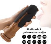 Hard On Stamina Trainer™ - Masturbator - Pocket Pussy - Vibrerende - Eikel Vibrator - Sex Toy voor Mannen