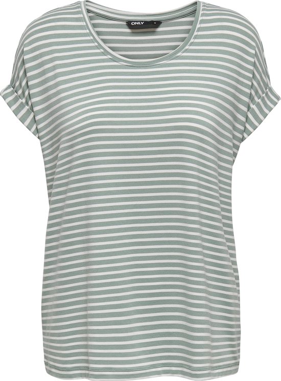 Black Friday ONLY T-Shirt »ONLMOSTER S/S O-NECK TOP NOOS JRS«, mit