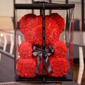 Rood Teddy Beer 40 cm| Rode Bear | Rode Teddy | Liefde | Verjaardag | Valentijn Cadeau | Rode kleur