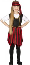 Fiestas Guirca Verkleedpak Piraat Meisjes Polyester Mt 7-9 Jaar