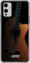 6F hoesje - geschikt voor OnePlus 9 -  Transparant TPU Case - Guitar #ffffff