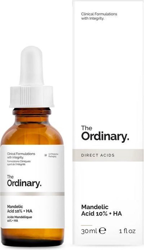The Ordinary Mandelic Acid 10% + HA |Egale teint | Anti-rimpel |Droge huid  |Overtollig... | bol.com