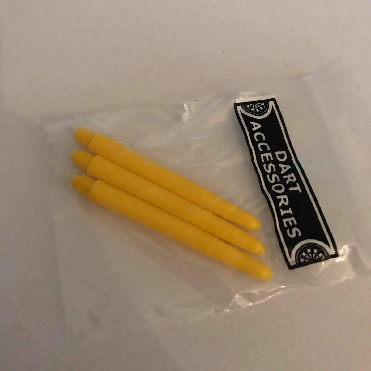 Deflectagrip Shafts Nylon Medium Geel 3 stuks LAATSTE SETS!!