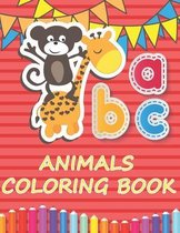 ABC Animals Coloring Books for Kids 2-5