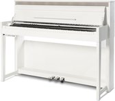 Digitale huispianoÆs - Fame DP-6500 (White) - Digitale piano wit mat (88 toetsen met hammer action, 3 pedalen & koptelefoonaansluiting)