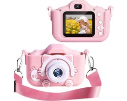Ohome Digitale Kindercamera HD 1080p - Vlog camera voor kinderen - Roze