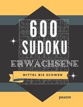 600 Sudoku Erwachsene Mittel Bis Schwer