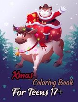 Xmas Coloring Book Teens 17+