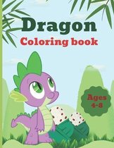 Dragon coloring book: Dragon Coloring Book
