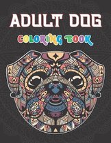Adult dog coloring book
