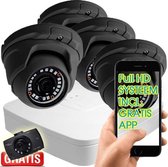 Full HD camerasysteem nachtzicht 20 mtr - cvs451 *pakket met 4 camera's