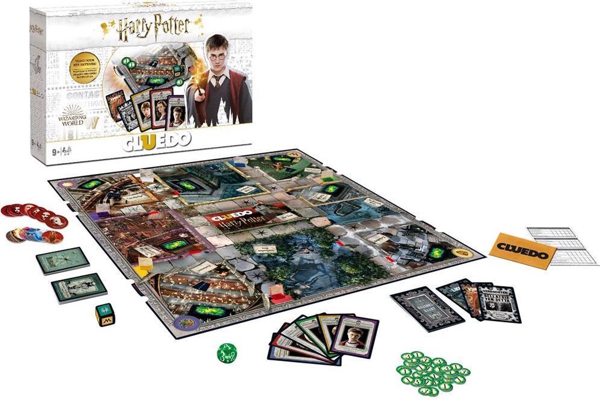 Cluedo Harry Potter Bordspel Nederlandstalig Games