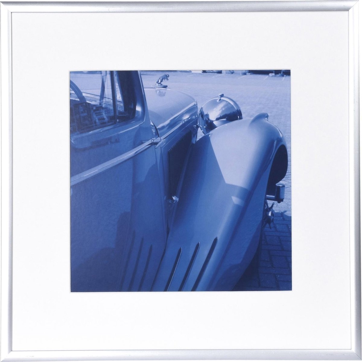 Henzo Fotolijst - Henzo - Portofino - Fotomaat 30x30 cm - Zilver