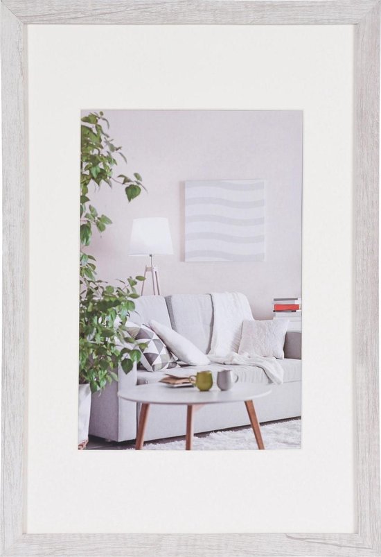 Cadre photo - Henzo - Moderne - Format photo 30x45 - Blanc