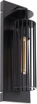 QAZQA balenco wazo - Moderne Wandlamp voor binnen - 1 lichts - D 14 cm - Zwart - Woonkamer | Slaapkamer | Keuken