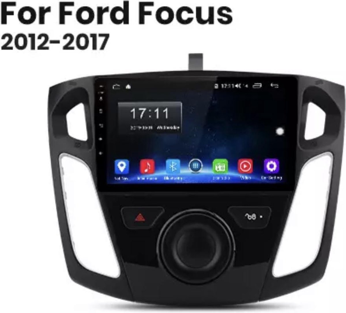 Ford Focus 2012-2017 Android 10 1+16GB navigatie en multimediasysteem - Merkloos