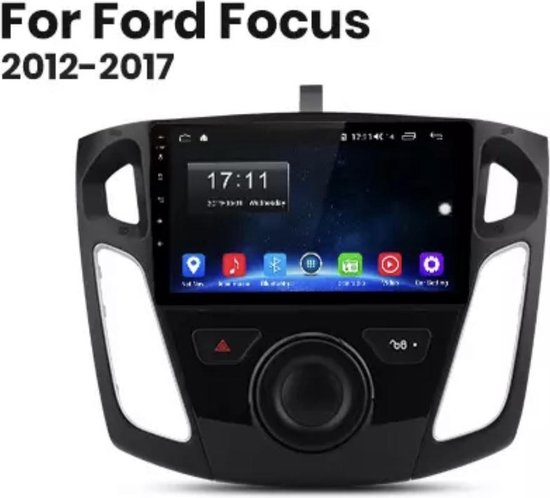 Ford Focus 2012-2017 Android 10 1+16GB navigatie en multimediasysteem |  bol.com