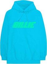 Billie Eilish - Logo & Blohsh Hoodie/trui - S - Blauw