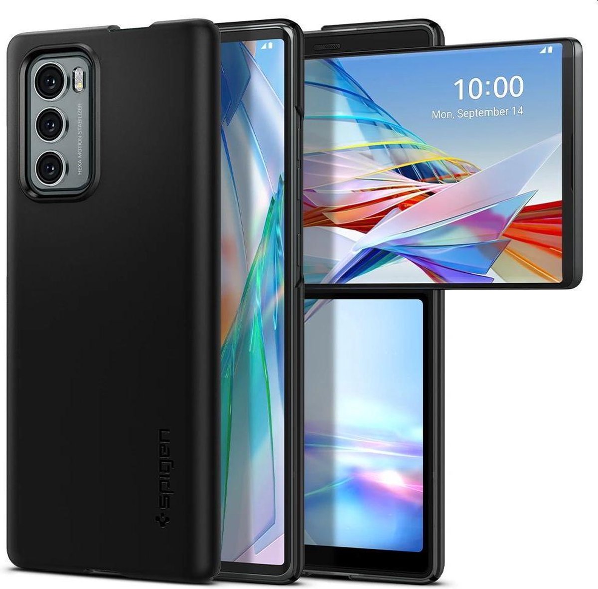 Spigen LG Wing Hoesje Back Case Thin Fit Zwart