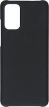 Effen Backcover Samsung Galaxy S20 Plus hoesje - Zwart