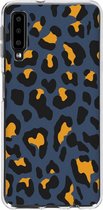 Design Backcover Samsung Galaxy A7 (2018) hoesje - Blue Panther