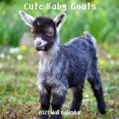 Cute Baby Goats 2021 Wall Calendar