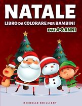 Natale Libro da colorare per Bambini dai 4-8 Anni