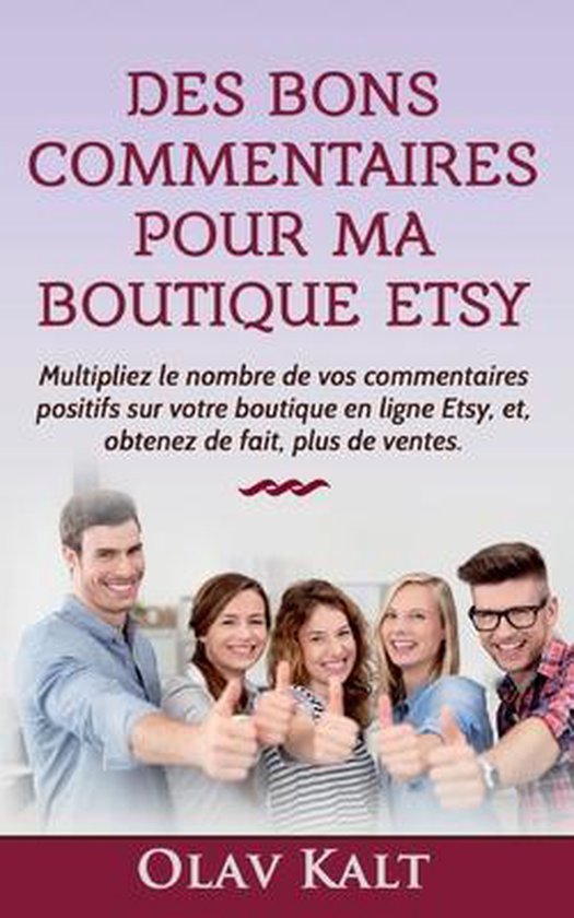 Des bons commentaires pour ma boutique Etsy - cover