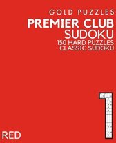 Gold Puzzles Premier Club Sudoku Red Book 1