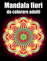 Mandala fiori da colorare adulti