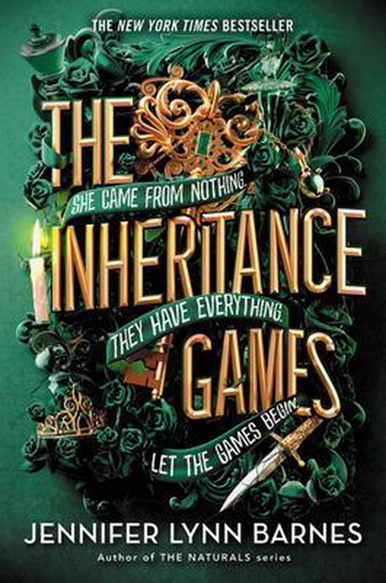 Boek cover The Inheritance Games van Jennifer Lynn Barnes (Hardcover)