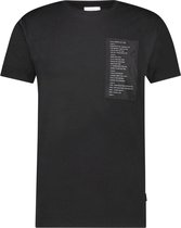 T-shirt Purewhite Zwart maat XS