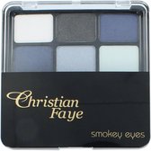 Palette de fards à paupières Christian Faye Smokey Eyes 1 pc.