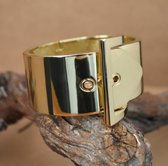 Damesarmband | dolly | armband | aanpasbare armband |gold plated armband