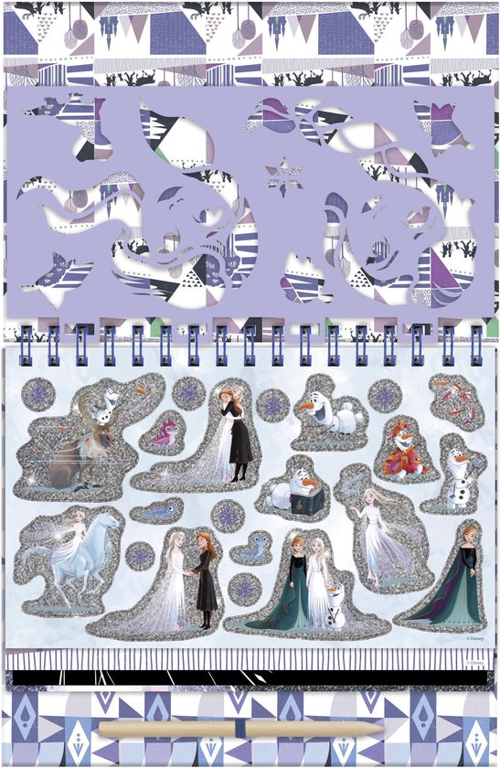 Totum Disney Frozen 2 Scratch Book