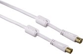 Hama 00122417 câble coaxial 15 m Blanc