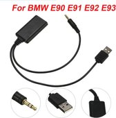 Bmw E90 E91 E92 E93 Adaptateur Bluetooth Radio Aux Véhicules Sans Fil 3.5Mm Plug BT5. 0 Aux Cable Car Interface USB Radio